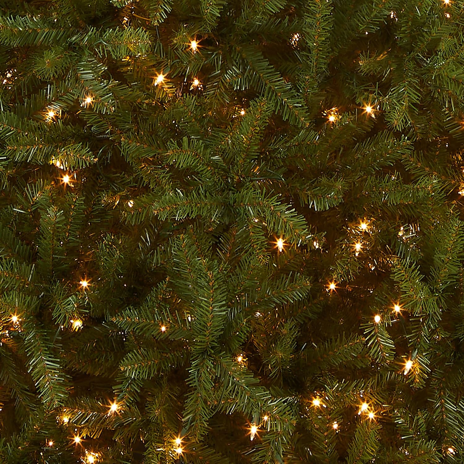 National Tree Company Pre-Lit Artificial Full Christmas Tree, Green ...